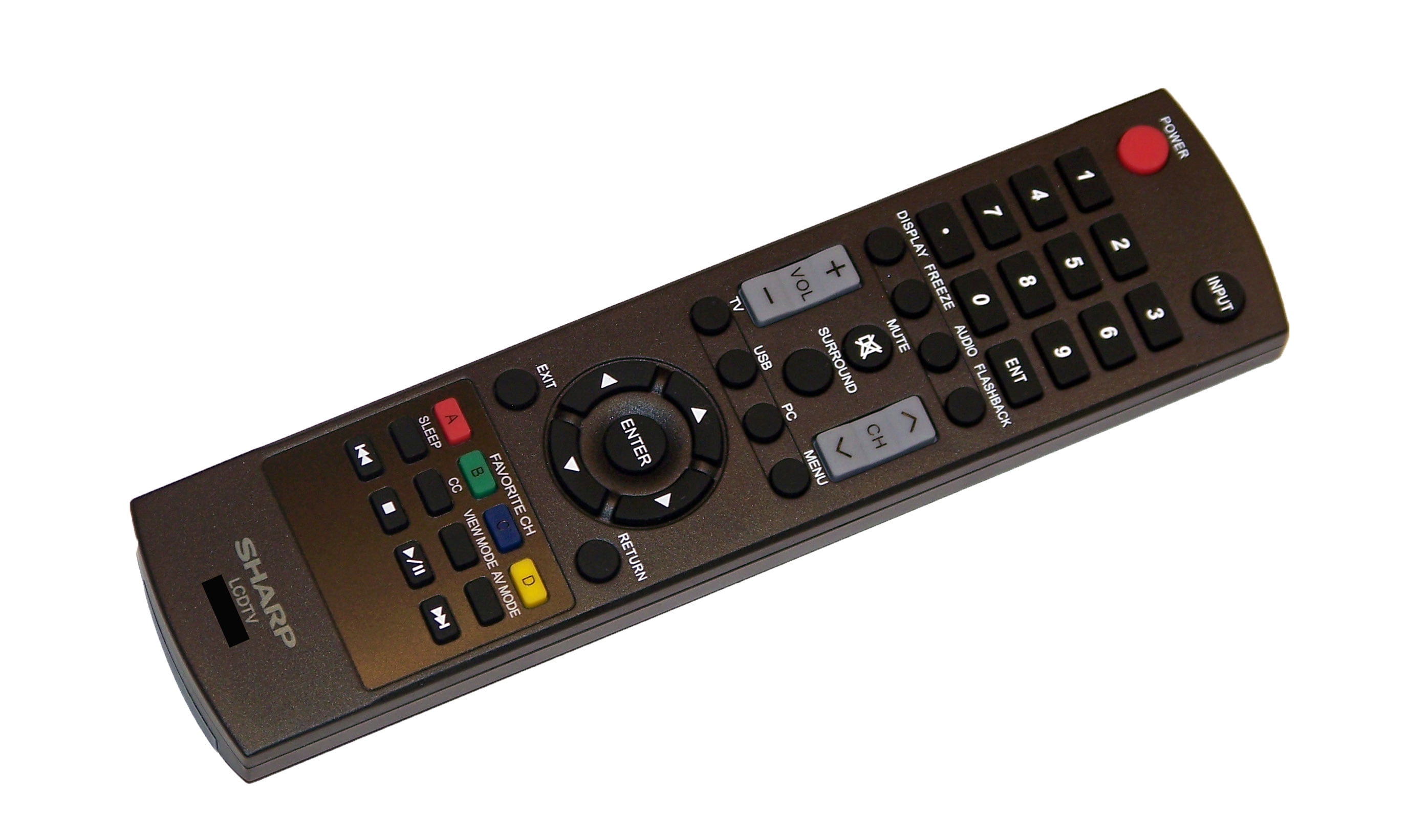 OEM Sharp Remote Control Originally Supplied With LC42SV49, LC42SV49