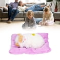 thumbnail image 4 of Sleeping Cat Toy, Comfortable Toy Cats Simulation Interactive With Sound For Home Decoration Grey Cat Shape,Yellow Ear Cat Shape,All White Cat Shape,Black And White Cat Shape, 4 of 8