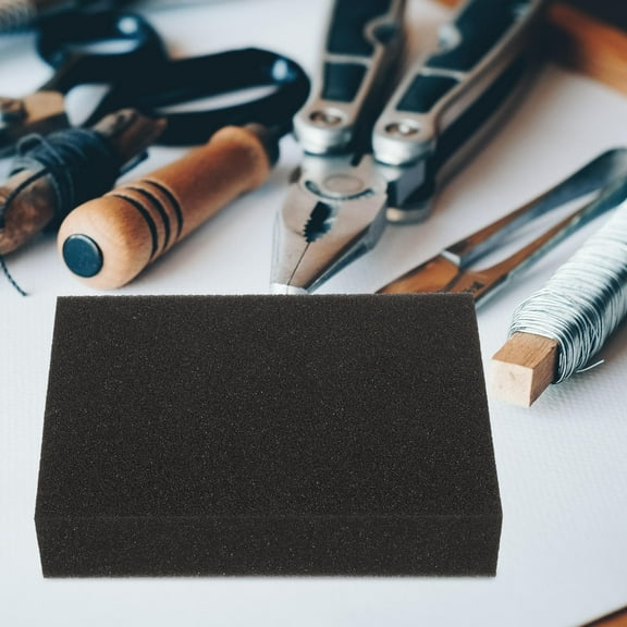 Homoyoyo Black Needle Felting Mat with Sponge Base, Safe and Practical for Makeup and Craft Use