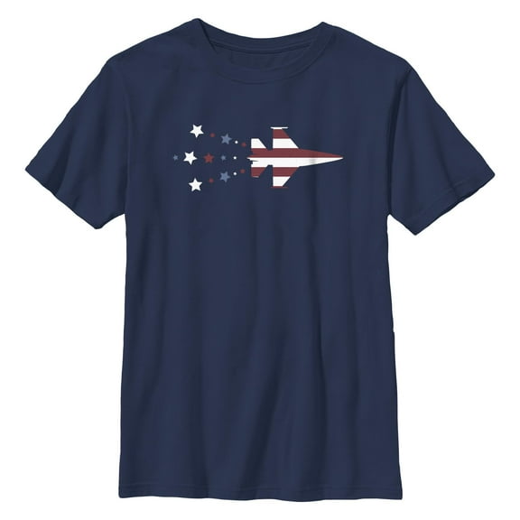 Boy's Lost Gods Americana Plane Graphic T-Shirt