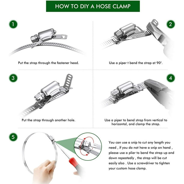 Large hose clamps deals