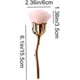 thumbnail image 2 of BEMS-1 Brocha de maquillaje rosa suave Brocha de base esponjosa para, 2 of 5