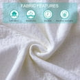 thumbnail image 3 of Queen Size Bed Wedge Pillow for Headboard Gap Filler Mattress Gap Filler (0-7") Sleep Backrest Pillow Between Mattress and Headboard White 60"x 10"x 6", 3 of 7