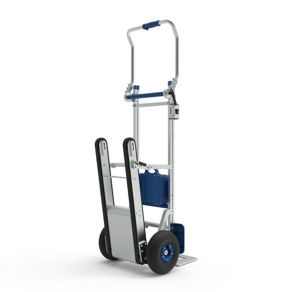 Powered Track Stair Climbing Hand Truck with Brakes 330 lb Capacity, Aluminum Stair Climber Dolly, Lightweight & Portable, Easy to Operate
