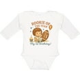 thumbnail image 3 of Inktastic Rookie of the Year First Birthday Football Theme Boys Long Sleeve Baby Bodysuit, 3 of 5