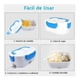 thumbnail image 2 of Lonchera Portátil De Calefacción De Alimentos Eléctrica Blanco/Azul Storyland Storyland AZHOG14, 2 of 2