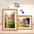 thumbnail image 4 of Continu.us Digital Picture Frame: WiFi Enabled with Load from Phone Capability, Touch Screen Digital Photo Frame Display - Customizable Gift for Friends and Family - 10.1 Inch Oak…, 4 of 5