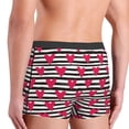 thumbnail image 4 of Rateoe Hearts And Lines Mens Boxer Briefs Poly Spandex Performance Boxer Briefs Underwear Hem Boxer Briefs - Large, 4 of 8