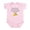 Petal Pink, variant on CafePress - The First Thing Im Eating Is Pizza Body Suit - Baby Light Bodysuit, Size Newborn - 24 Months