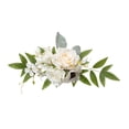 thumbnail image 4 of PEW Flores Flores Artificiales Luz Lujo Elegante Colores Silla Respaldo Flor para A, 4 of 9