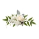 thumbnail image 4 of Flores PEW Ceremonia de boda Pasillo Silla Respaldo Floral Rosas artificiales para A, 4 of 9
