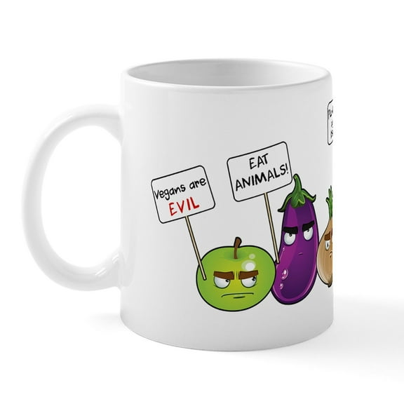CafePress - Plants Tho Mug - 11 oz Ceramic Mug - Novelty Coffee Tea Cup