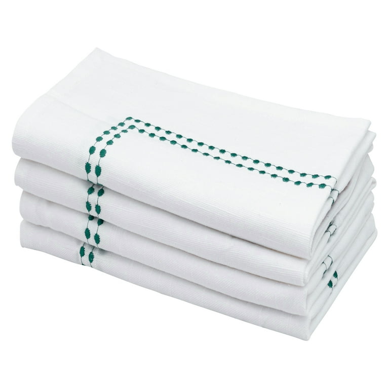 The Company Store Jardin 20 in. x 20 in. White Multi Cotton Napkins (Set of  4) 80045D-OS-WHI-MULTI - The Home Depot