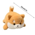 thumbnail image 3 of Realistic Shiba Inu Stuffed Animal Plush Toy, Soft Cuddly Sleep Aid Anxiety Relief Plush Doll, Warm Companion Gift for Kids and Adults Animal Lovers, 3 of 7