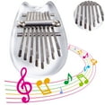 Yguping 8 Key Mini Kalimba Mini Thumb Piano Portable Finger Keyboard