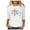 4-White, variant on Kcolen Womens 3/4 Sleeve Easter Day T-Shirts Crew Neck Spring Graphic Tee Tops Funny Rabbit Graphic Colored Eggs Print Tee T-Shirts Easter Day Gifts