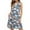 Navy, variant on WQJNWEQ Wear to Work Dresses for Women Summer Dresses for Misses Beach Floral Tshirt Sundress Casual Pockets Boho Tank Dress