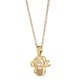thumbnail image 1 of EZLIFE Collar inteligente para mujer, lindo animalito, cadena de clavícula de acero de titanioღ^ H4N2, 1 of 7