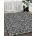 thumbnail image 2 of Ahgly Company Indoor Rectangle Patterned Dark Gray Area Rugs, 7' x 9', 2 of 6