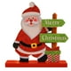 thumbnail image 1 of Adorno de muñeco de nieve de madera, 1 pieza, mesa de madera de Navidad, adorno de madera de Navidad, adorno de mesa, rendimiento confiable, 1 of 2