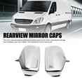 thumbnail image 3 of Cubiertas de Espejo de Puerta Cromada, Cubierta del Espejo Exterior Izquierdo Derecho Protector Decorativo Brillante Para El Sprinter W906 2006-2018, 3 of 7