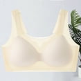 thumbnail image 4 of Antinious Ladies Solid Wireless Adjustable Strap Breathable Integrated Seamless Support Tank Style Bra, 4 of 5