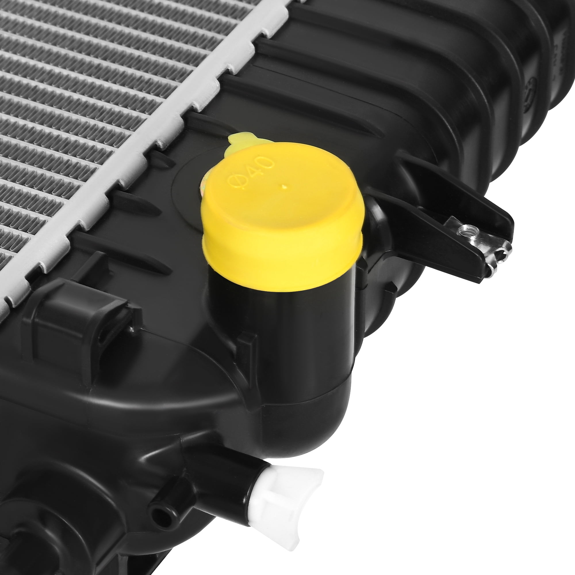 LEDKINGDOMUS Radiator for 2014-2018 Chevrolet Silverado 1500/GMC Sierra 1500 V6 4.3L Replaces OEM 84186716, 23126398, CU13396 High-Density Fins Aluminum Core Leak-Checked (No Cap)