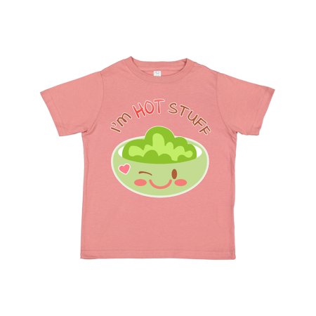 

Inktastic I m Hot Stuff- Cute Wasabi Dish Gift Toddler Boy or Toddler Girl T-Shirt