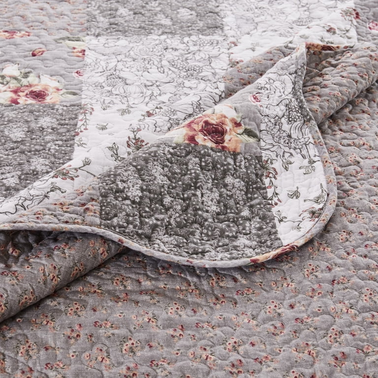 Barefoot Bungalow Giulia Cotton-Rich Patchwork Quilt Set photo 3