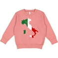 thumbnail image 2 of Inktastic Italian Map Flag Toddler Sweatshirt, 2 of 4