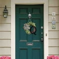 thumbnail image 3 of Vaidha 26 Letters Decorative Wreath Door Hanging Home Decor Letters With Bow Knot Pendant Rattan Ring Wall Decoration Window Decoration Pendant, 3 of 4