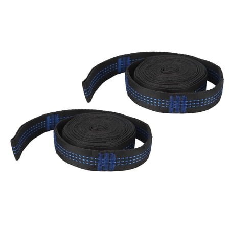Hammock Strap, Lightweight Portable Hammock Hanging Strap 2m Long  For Hiking Camping Travel
