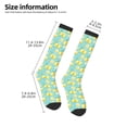 thumbnail image 2 of Balery Yellow Lemon Calcetines novedosos Calcetines deportivos Calcetines hasta la rodilla Calcetines de algodón Calcetines originales y geniales, 2 of 6