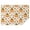 White-93, variant on Elegant Autumn Tablecloth Rectangle 60x102, Formal Fall Leaf Pattern Table Cover - Wrinkle Resistant Fabric for Holiday Entertaining & Dining Room Decor