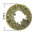 thumbnail image 4 of Cubierta para Velas Perfumadas, Regalos de Velas para Mujeres, Ayuda A Que las Velas en Tarro Se Derritan Uniformemente, Hoja de 7,8 cm de Bronce, 4 of 9