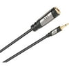 Monster Cable 1/8" Male Stereo to 1/4" Female Mono Cable Adapter Black