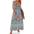 thumbnail image 1 of Vestido sin mangas de temporada seca Conjuntos de moda de verano para mujer Vestido de verano suelto, 1 of 7