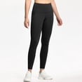 thumbnail image 6 of 3 Pack High Waisted Leggings for Women with Pockets Soft Active Tummy Control Pants for Yoga Running & Daily Wear Black S, 6 of 7