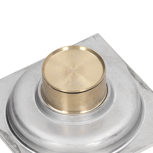 Desagüe del baño de la ducha, Desagüe del piso de la ducha Desagüe del piso de la ducha de cobre Desagüe del piso de descarga grande Eficiencia maximizada