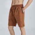 thumbnail image 6 of Big & Tall Men's Athletic Shorts 9" Inseam Quick Dry Performance Short Pants, Summer Above Knee Moisture Wicking Workout Shorts with Side Pockets for Training, 6 of 8