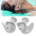 thumbnail image 4 of Waterproof Earplug, Not Easy To Damage And Deform Swimming Ear Plugs With Super Sound  Environment-friendly Silicone Material For Swimming Accessory Greyish White, 4 of 8