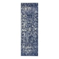 thumbnail image 7 of Unique Loom La Jolla Collection Area Rug - Vintage (2' x 6' 1" Runner Blue/Ivory), 7 of 7