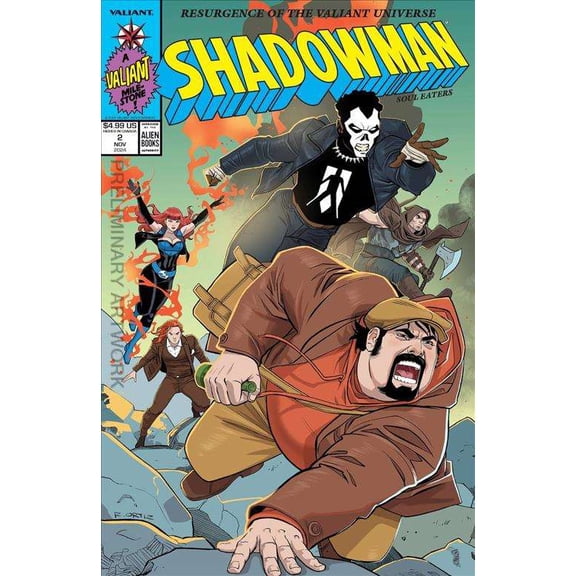 Shadowman: Soul Eaters #2C VF ; Valiant Comic Book