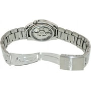 Seiko Mens 5 Automatic SNKL55K Silver Stainless-Steel Automatic Watch