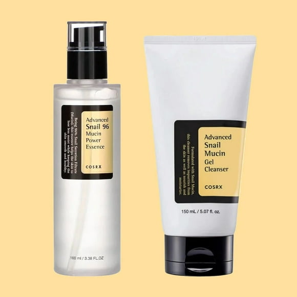 COSRX Advanced Snail 96 Mucin Power Essence & Gel Cleanser Set