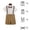 White + Khaki 4 Pieces, variant on LYMAYTER Baby Boys Formal Suit Short Shirt Bowtie Suspender Shorts Summer Beach Wedding Graduation Outfit