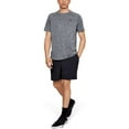 thumbnail image 3 of Under Armour Men's Relaxed Fit Moisture Wicking Tech Tee Shirt, 1326413 (Black Heather, S), 3 of 4