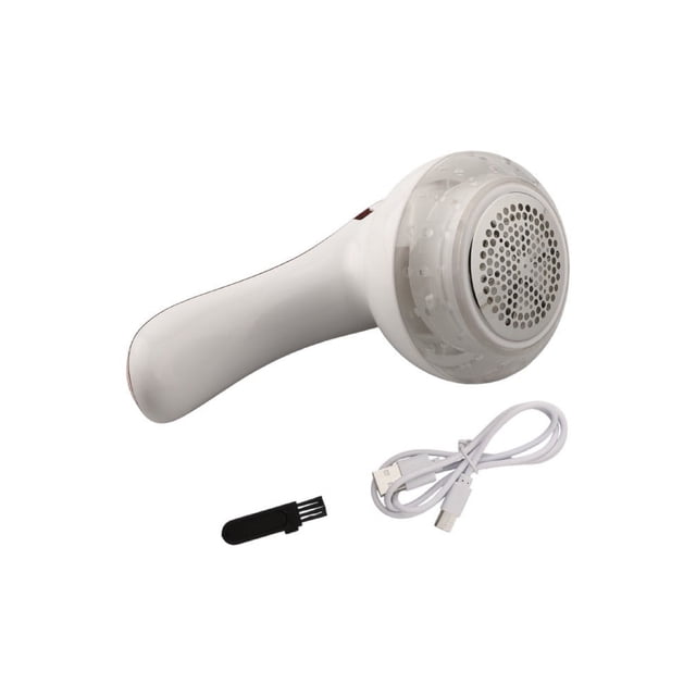 Portable Clothes Shaver, Usb Rechargeable Clothes Epilator with Shaving Head White