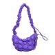 thumbnail image 1 of Bolsas de vagabundo para mujer, bolsa de pecho de ocio acolchada coreana, bolso de mano (púrpura) Likrtyny Para Estrenar, 1 of 9