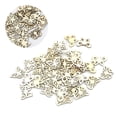 thumbnail image 1 of IFANLANDOR DIY Wood Chip Decorations for Crafts and Parties with Smooth Touch and Unique Hollow Shape 100pcs, 1 of 6